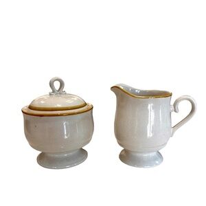 Mikasa STONE HARVEST 6 Oz Creamer Creamer & sugar set Japan replacement set